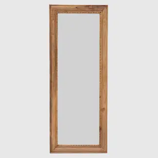 CASA CANTABRIA - Espejo Marco de Madera Rectangular 50x140 Cm