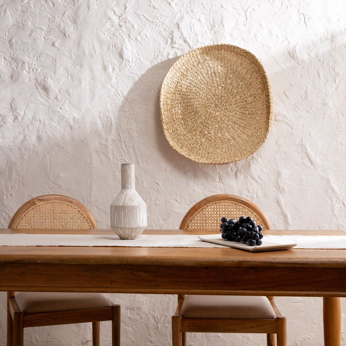 CASA CANTABRIA - Adorno Decorativo 70 Cm Rattán Casa Cantabria