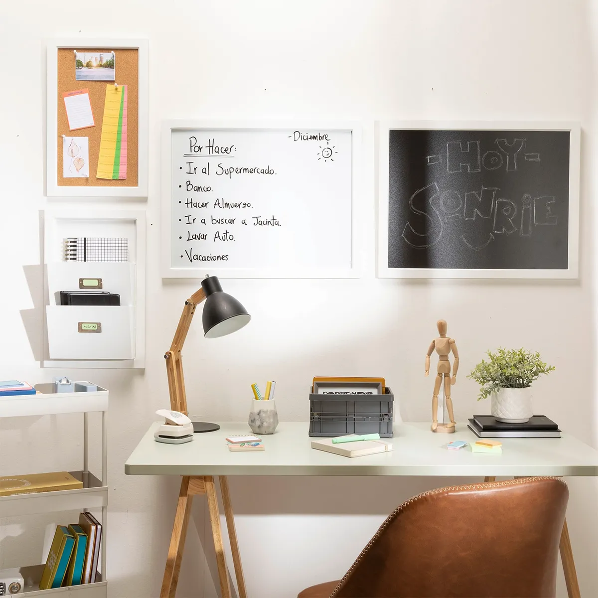 BASEMENT HOME - Organizador Pizarra 48 Cm 1,5 Cm Basement Home