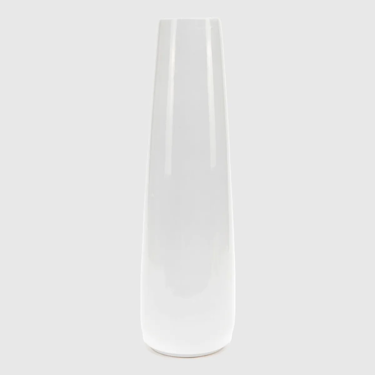 CASA CANTABRIA - Florero Cerámica Blanco Adorno Decorativo Casa Cantabria