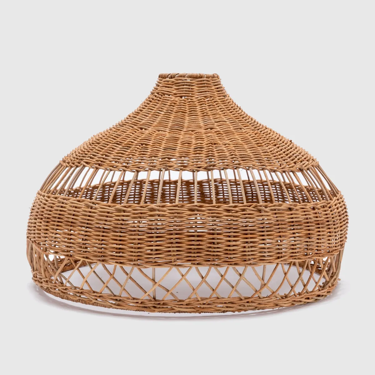 ROBERTA ALLEN - Pantalla Lámpara Rattan 45x29 Cm Roberta Allen