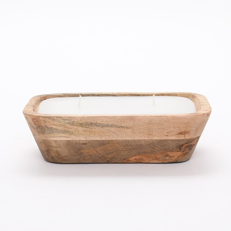 CASA CANTABRIA - Vela Pot Madera 25 Cm Casa Cantabria
