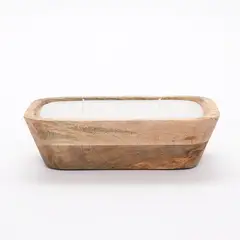 CASA CANTABRIA - Vela Pot Madera 25 Cm