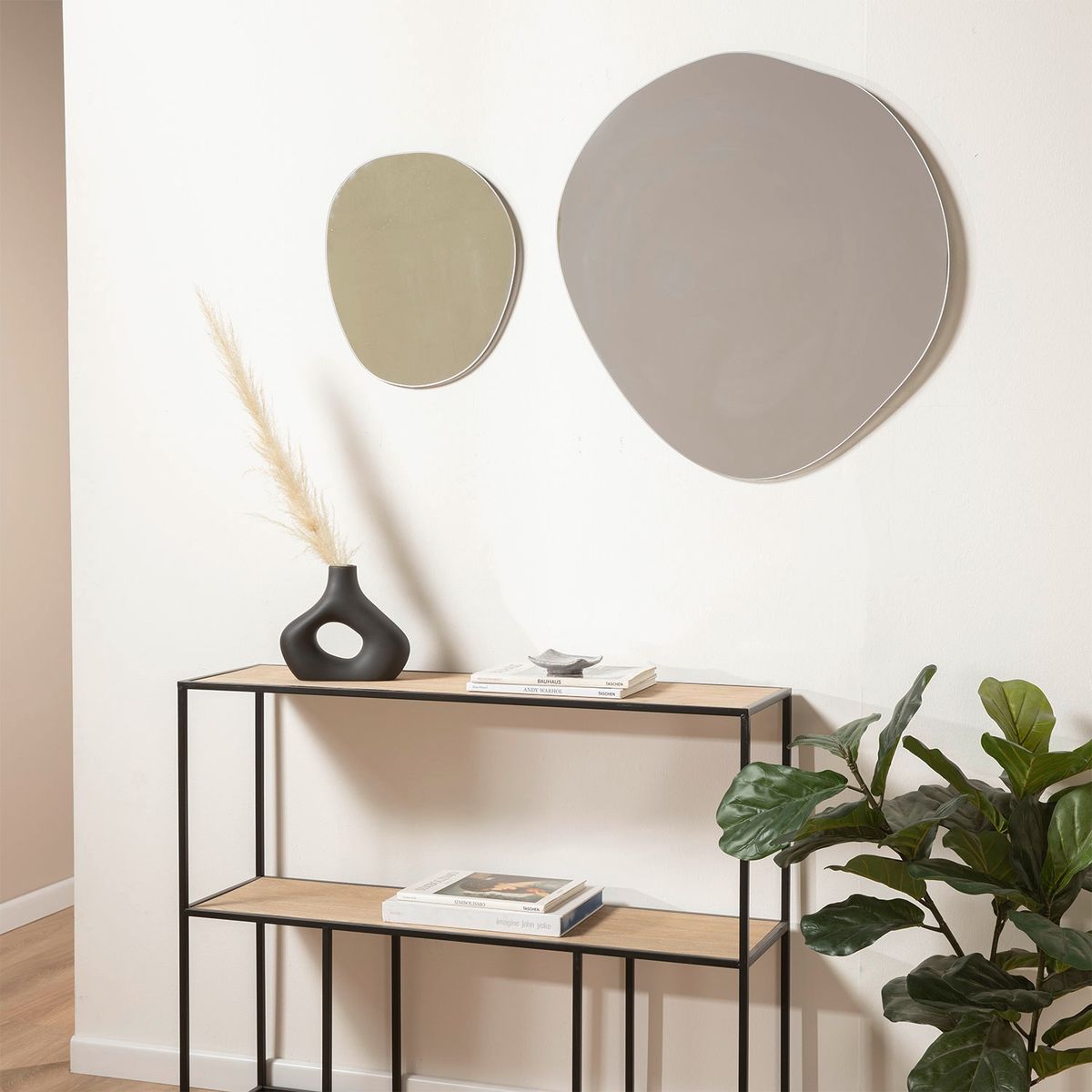 BASEMENT HOME - Espejo De Pared Irregular Decorativo Basement Home