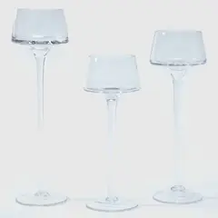 BASEMENT HOME - Set 3 Candelabro Cuadrado 26 Cm