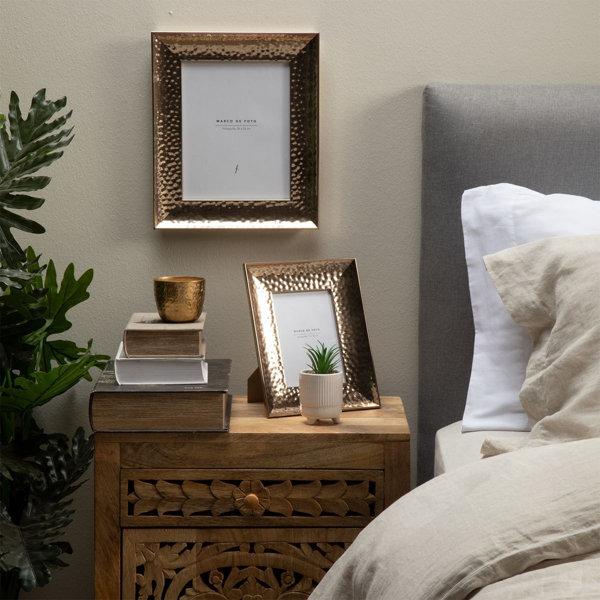 BASEMENT HOME - Marco de Fotos Basement Home Rectangular Cobre 20x25 cm