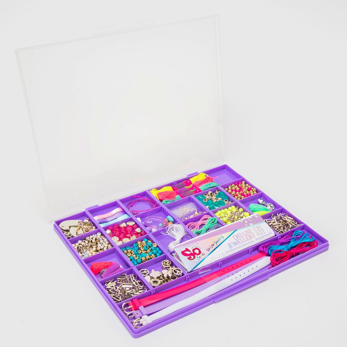 SO BEADS - Set De Pulseras Y Mostacillas Deluxe So Beads