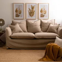 Sofá 2 Cuerpos Atlanta Tela