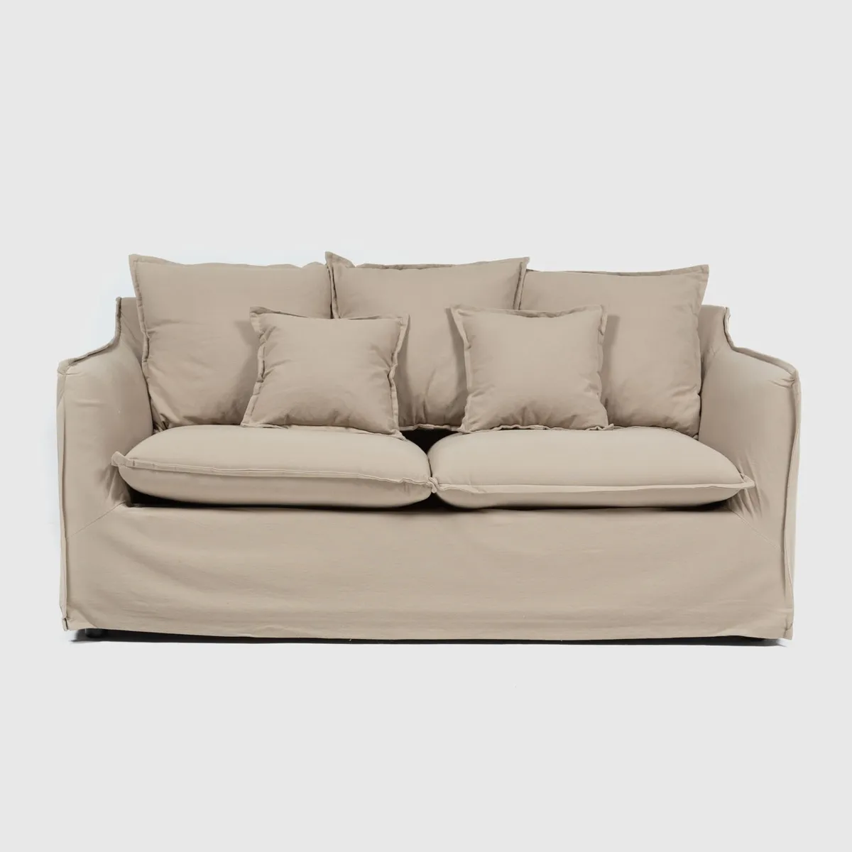 BASEMENT HOME - Sofá 2 Cuerpos Atlanta Tela Basement Home