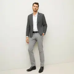 WOLF&HANK - Pantalón Traje Slim Fit 100% Lana Hombre