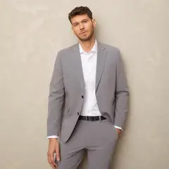 WOLF&HANK - Chaqueta Traje Formal Hombre Slim Fit Performance
