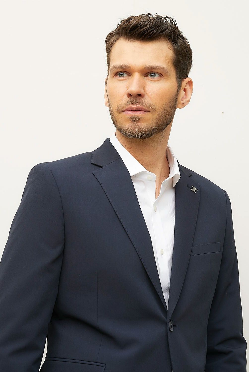 WOLF&HANK - Chaqueta Traje Formal Hombre Slim Fit Performance Wolf&Hank