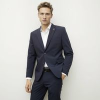 Chaqueta Traje Formal Hombre Slim Fit Performance