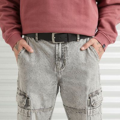 Imagen 2 del producto Cinturón de Cuero Casual Hombre Negro