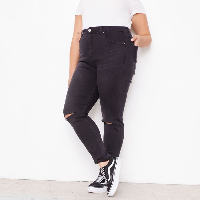 AMERICANINO - Jeans Skinny Tiro Alto Mujer Americanino
