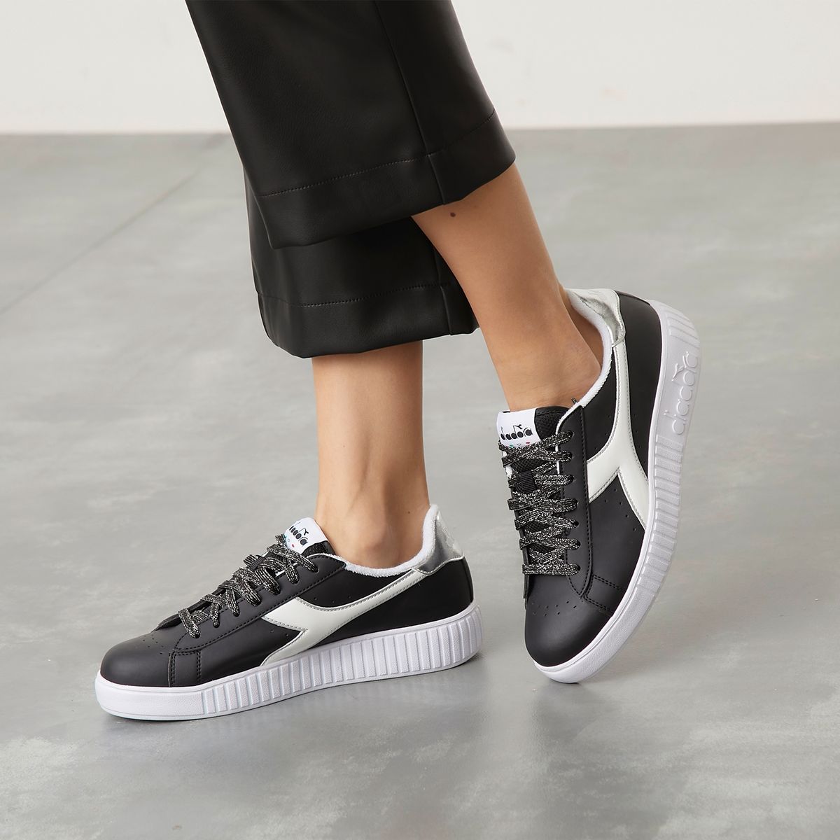 DIADORA - Zapatilla Urbana Mujer Negro Diadora