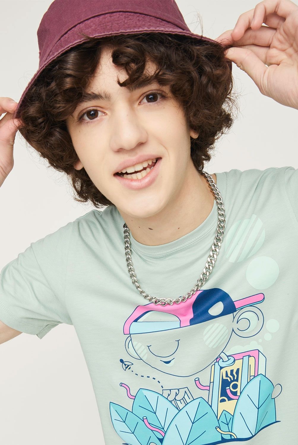 FEDERATION - Federation Polera Manga Corta Algodón Niño