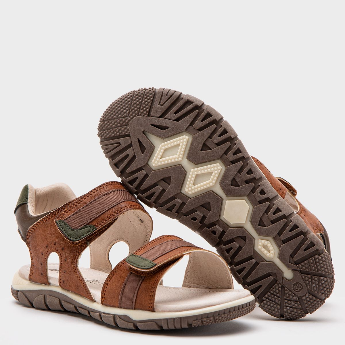 CONIGLIO - Sandalia Niño Café (24 a 37) Coniglio