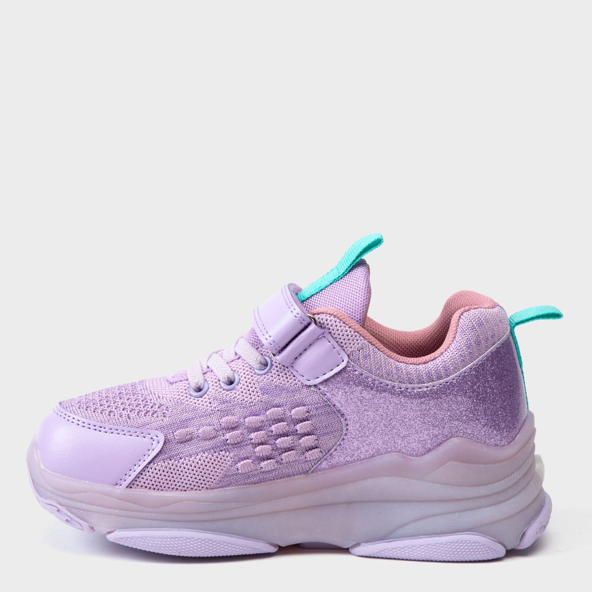 YAMP - Zapatilla con Luces y Ruedas Niña Morada Yamp