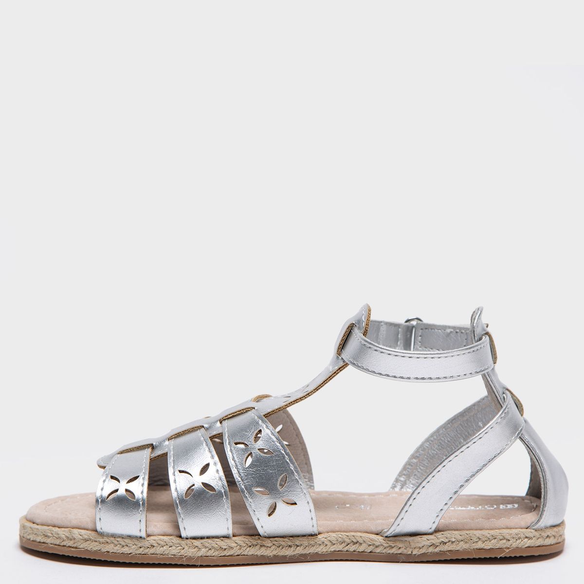 CONIGLIO - Sandalia Niña Plateado Coniglio (22 a 33)
