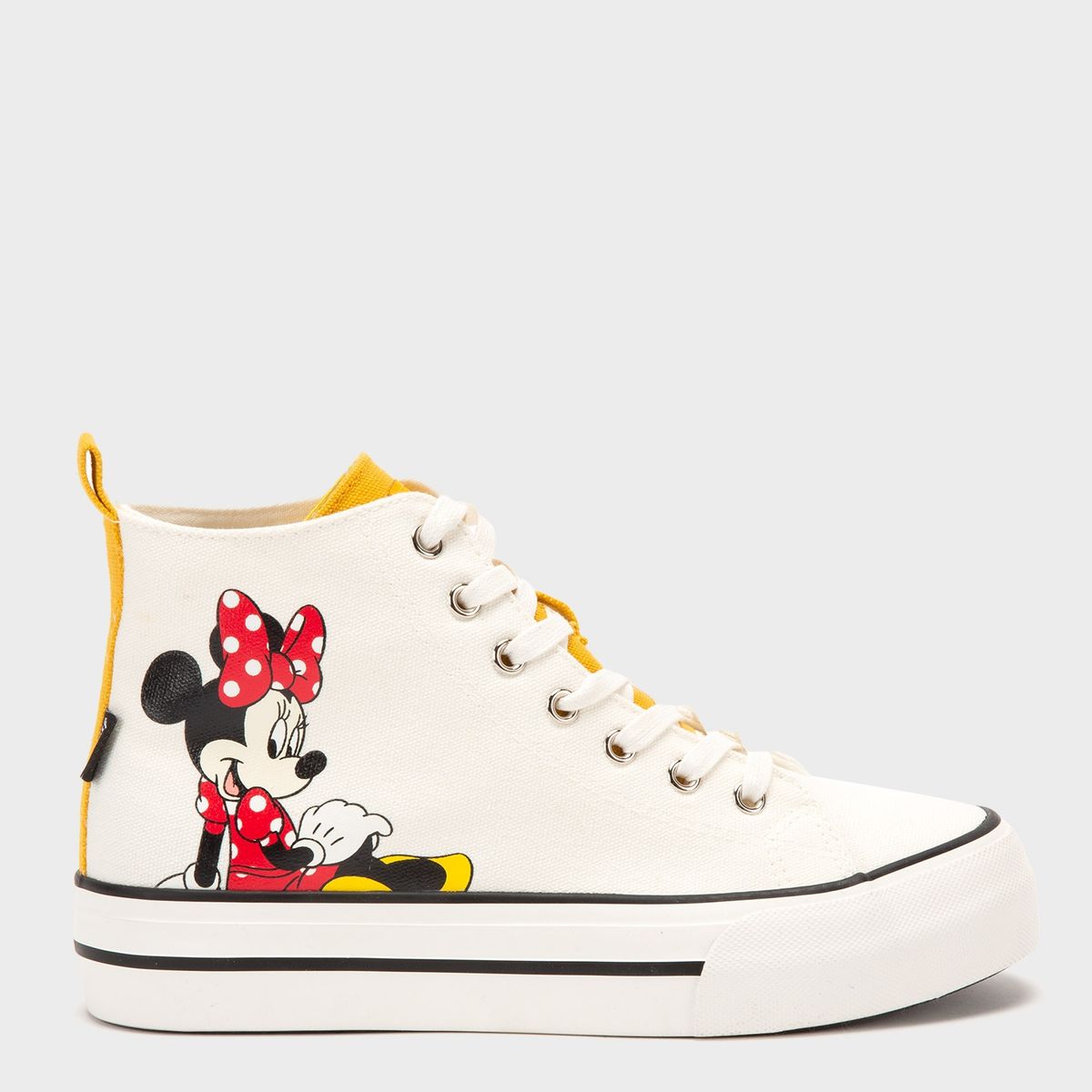 DISNEY - Zapatilla Urbana Mujer Blanco Disney