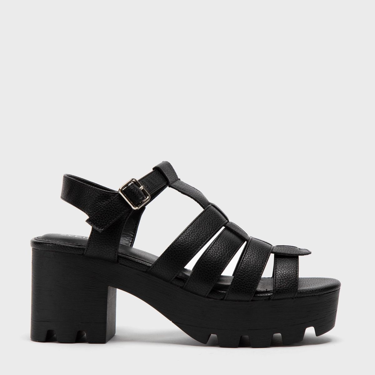 SYBILLA - Sandalia Mujer Negro Sybilla