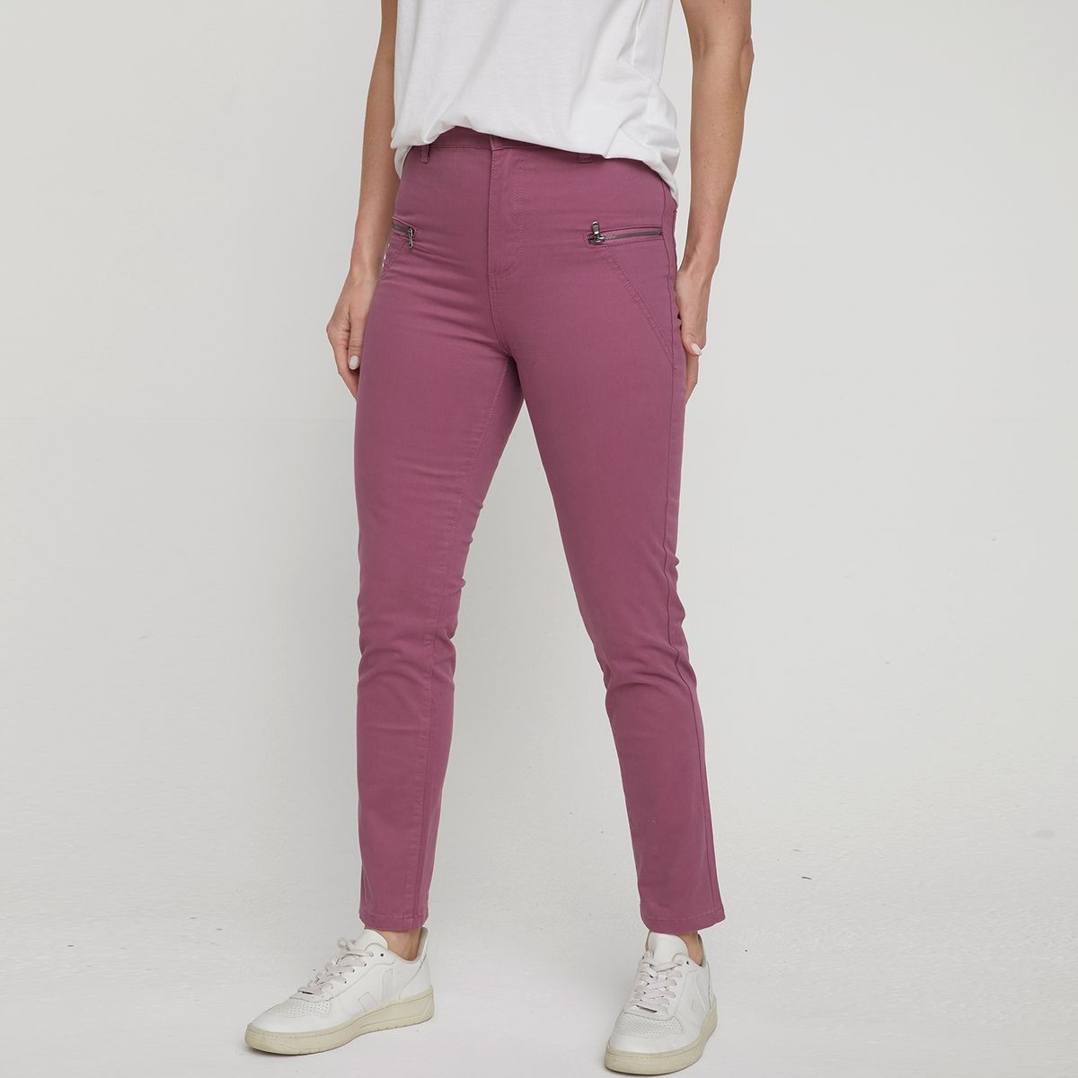 NEWPORT - Newport Pantalón Skinny Tiro Alto Mujer