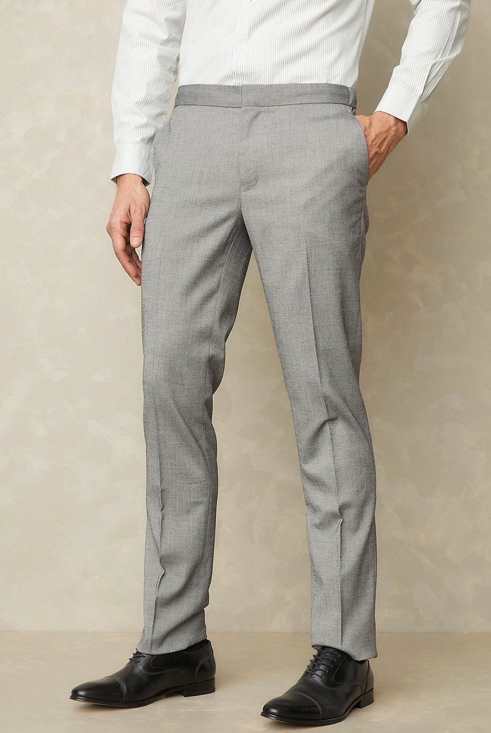 WOLF&HANK - Pantalón Formal Slim Fit Hombre Wolf&Hank