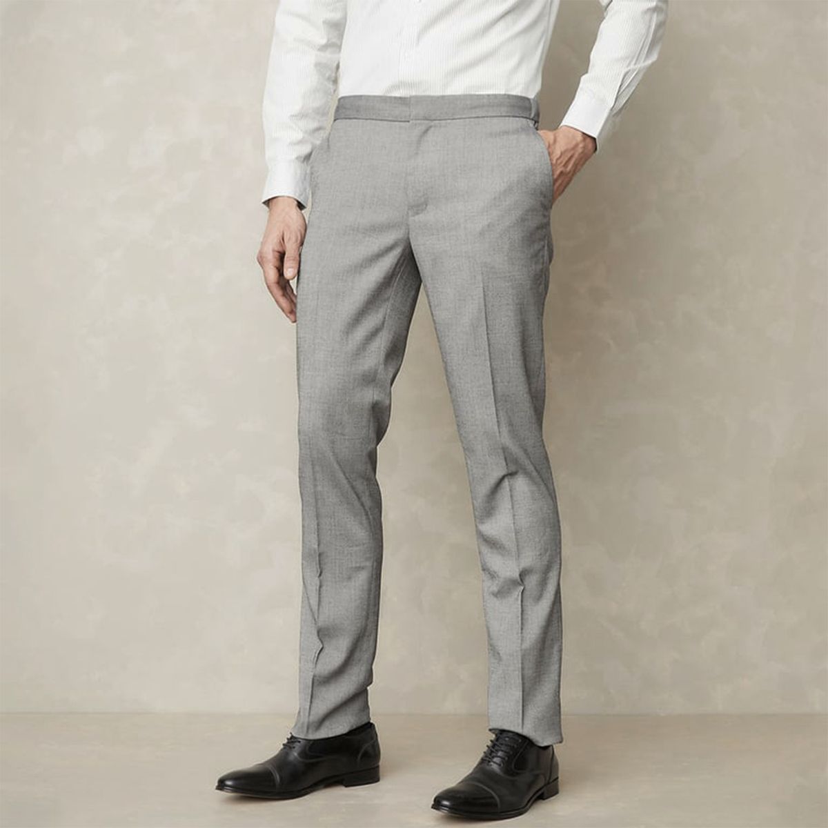 WOLF&HANK - Pantalón Formal Slim Fit Hombre Wolf&Hank