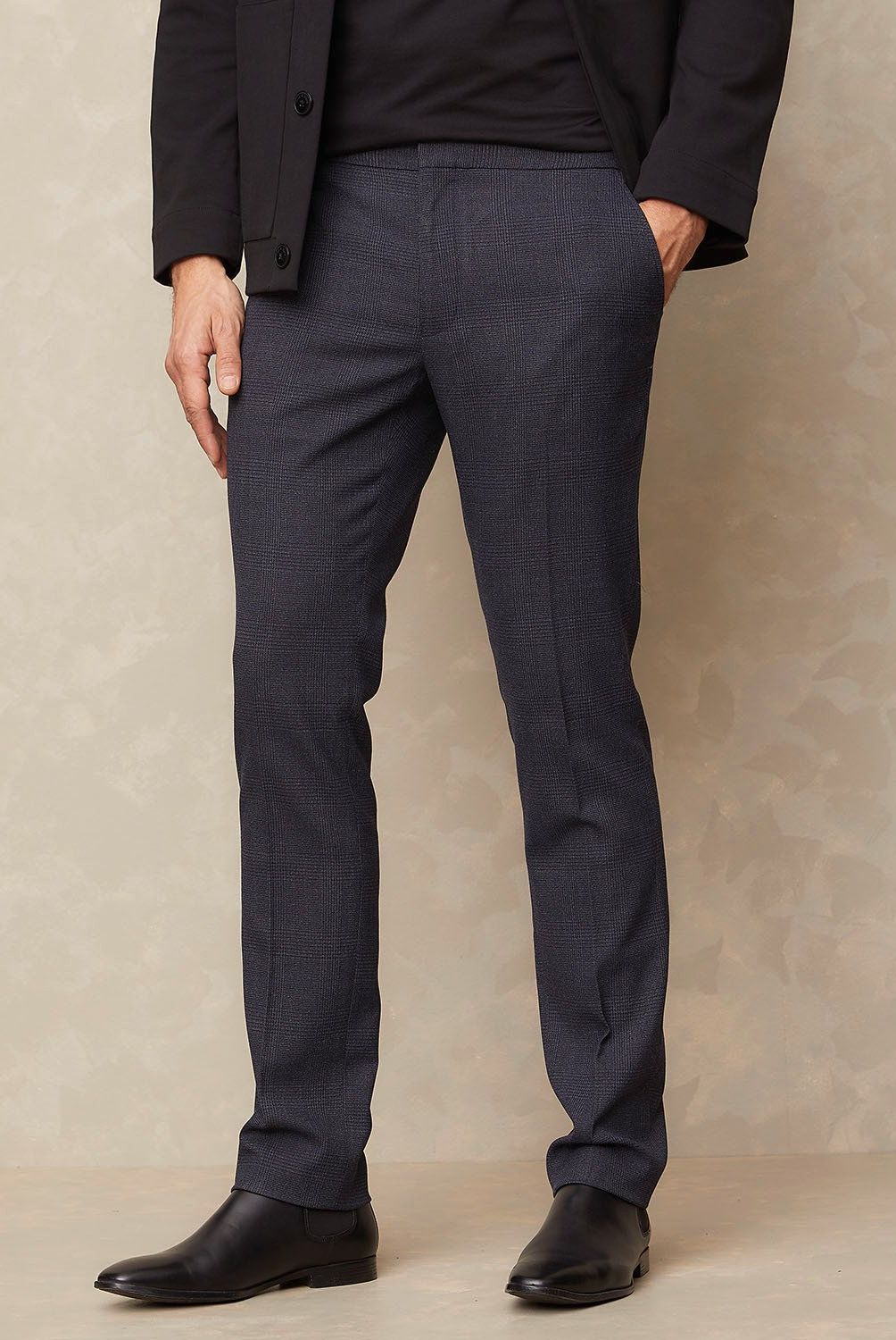 WOLF&HANK - Pantalón Formal Slim Fit Hombre Wolf&Hank