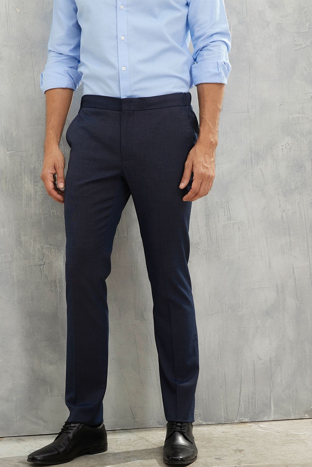 WOLF&HANK - Pantalón Formal Slim Fit Hombre Wolf&Hank