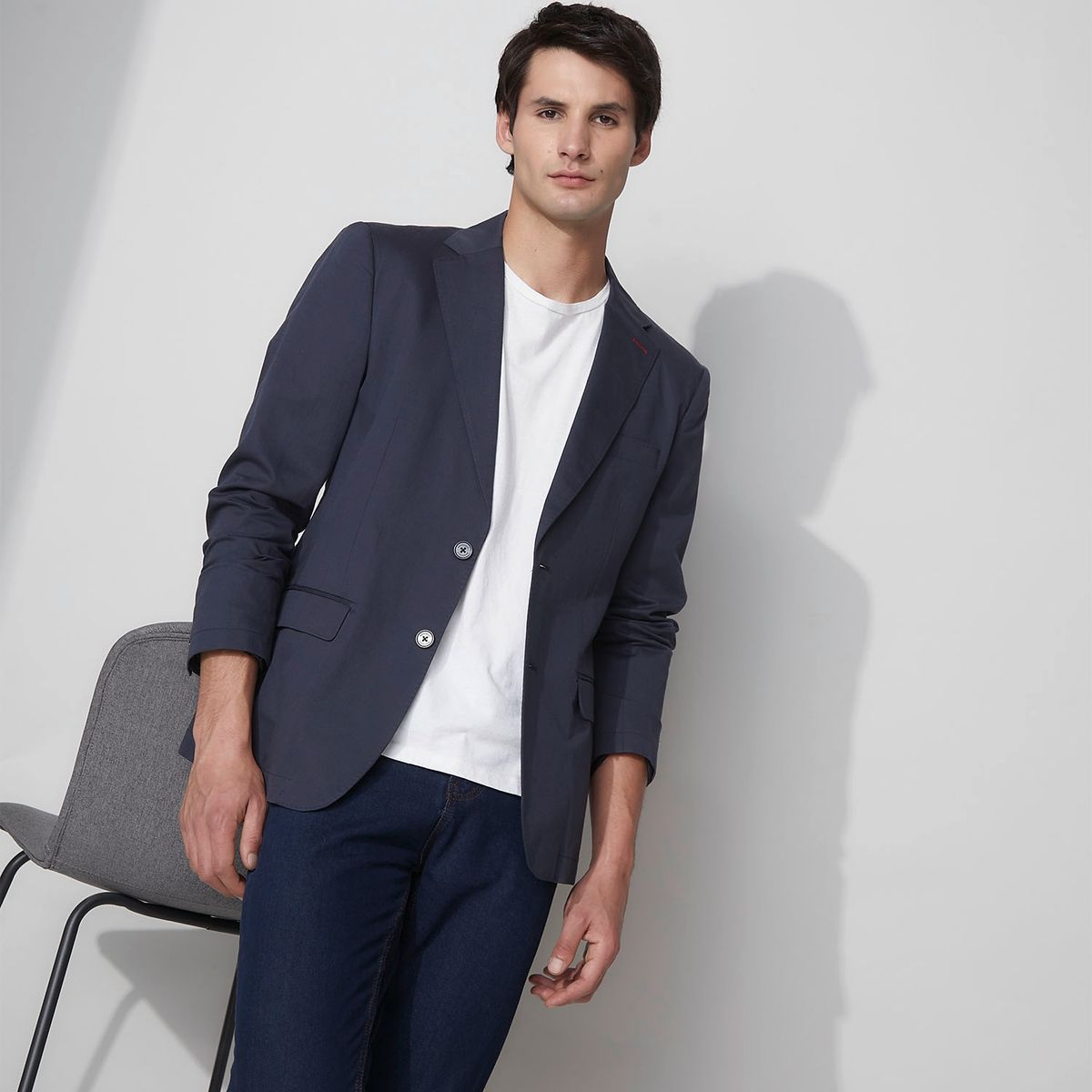 BASEMENT - Chaqueta De Vestir Formal Slim Fit Hombre Basement