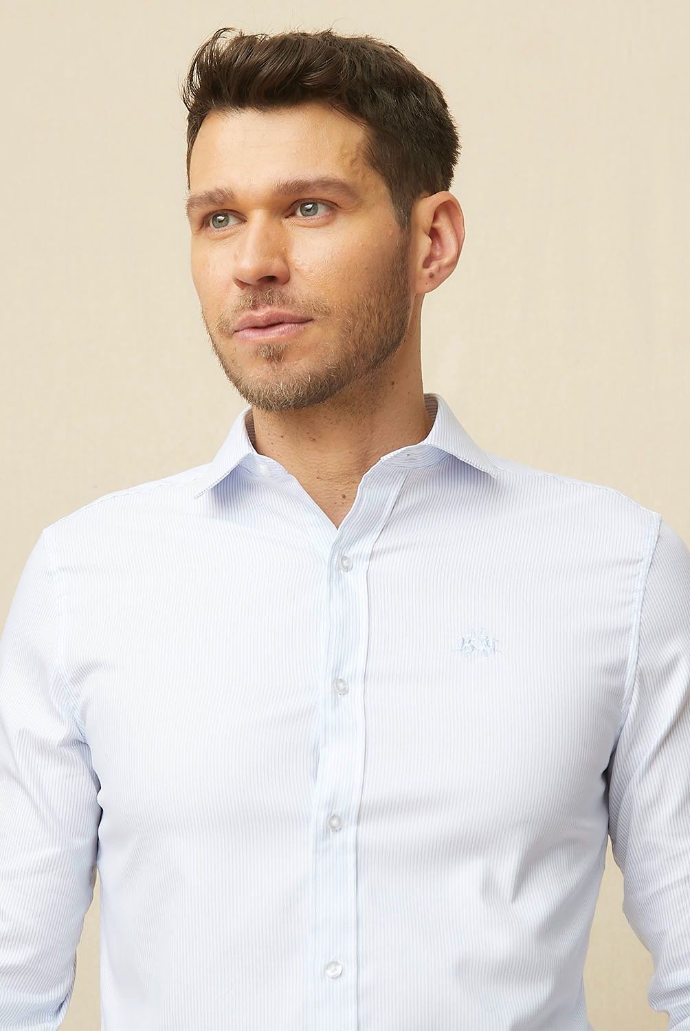 LA MARTINA - Camisa Formal Slim Fit Hombre La Martina