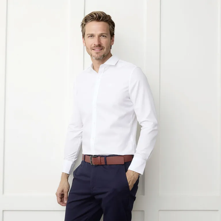 Camisa Formal Regular Fit Hombre