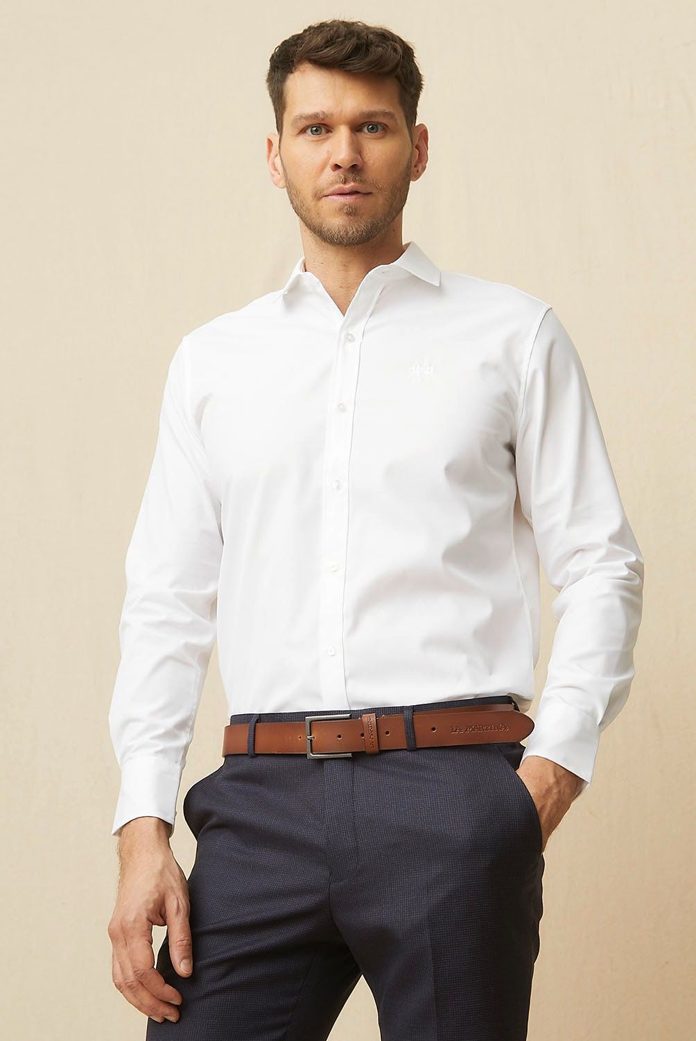 LA MARTINA - Camisa Formal Regular Fit Hombre La Martina
