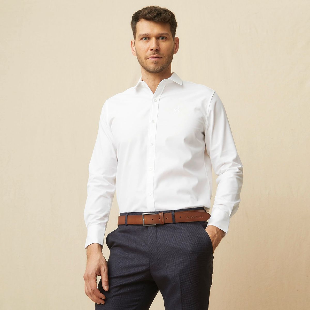 LA MARTINA - Camisa Formal Regular Fit Hombre La Martina