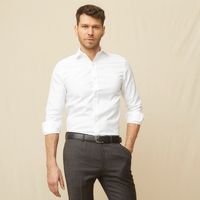 Camisa Formal Slim Fit Hombre