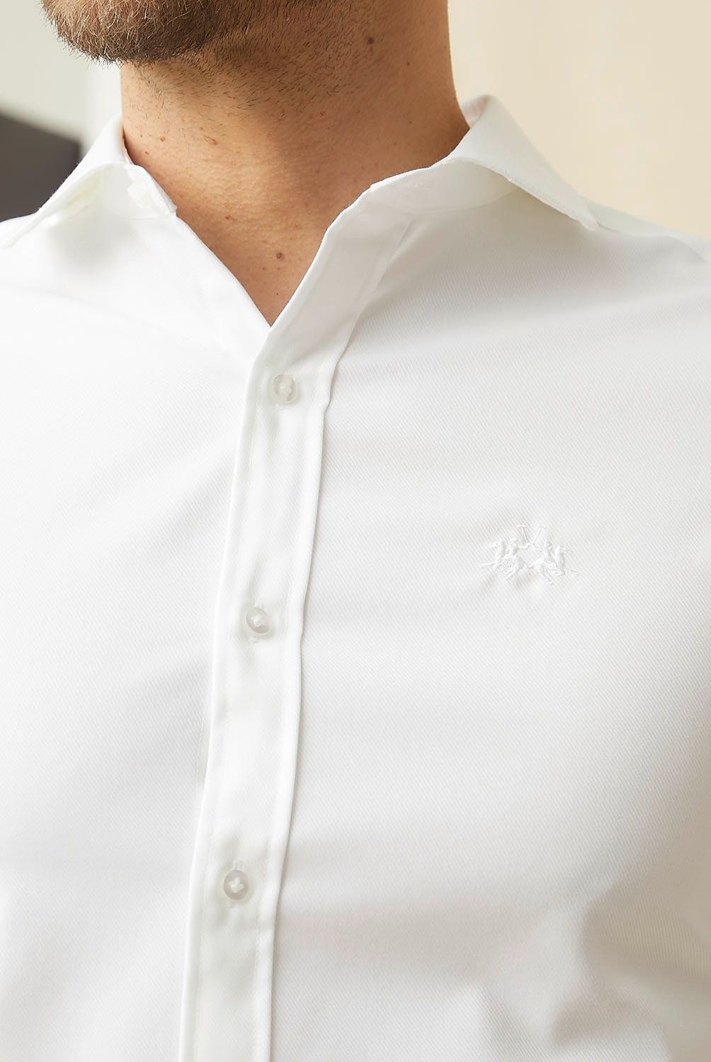 LA MARTINA - Camisa Formal Slim Fit Hombre La Martina