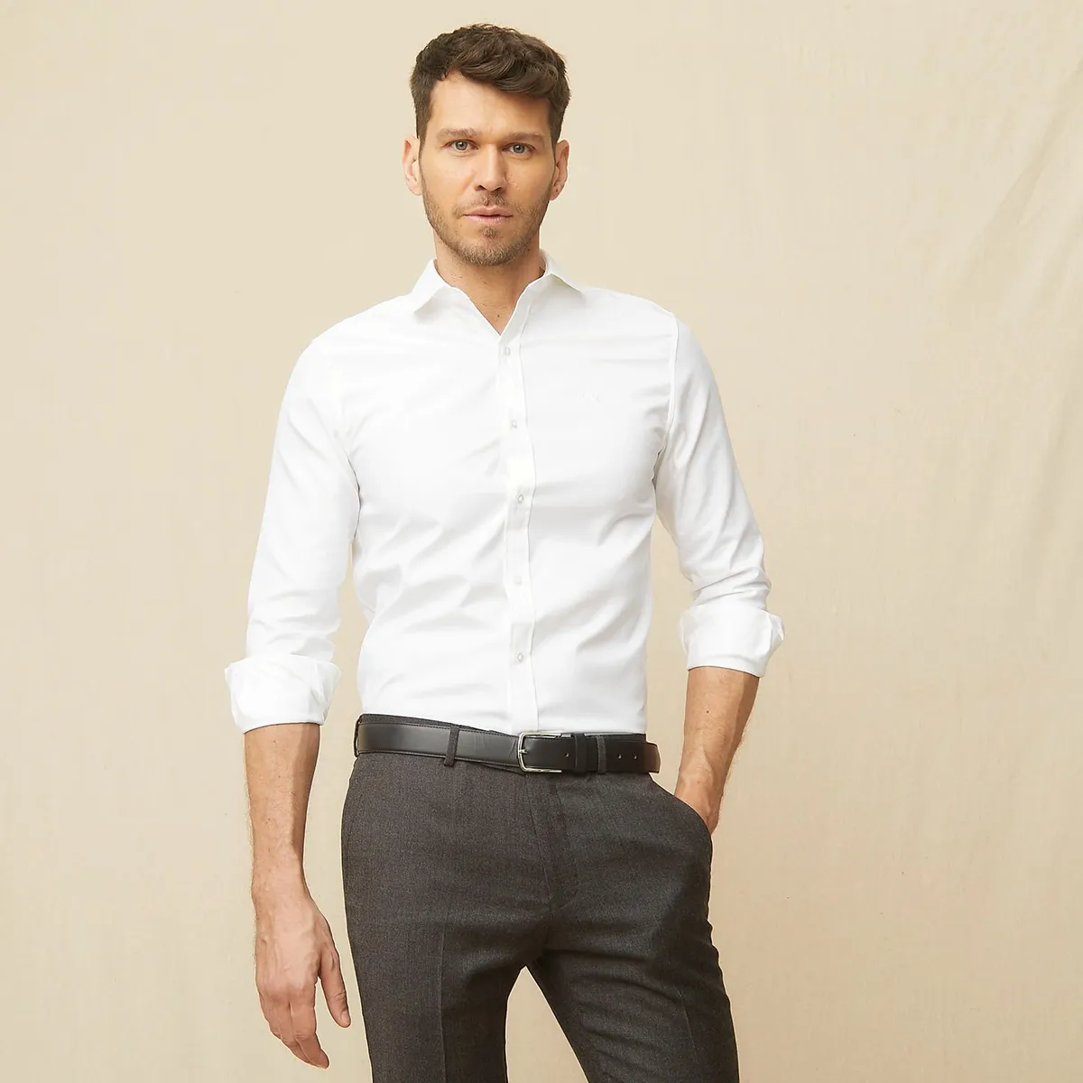 LA MARTINA - Camisa Formal Slim Fit Hombre La Martina