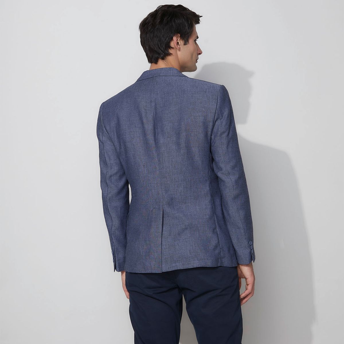 BASEMENT - Chaqueta De Vestir Formal Slim Fit Lino Hombre Basement