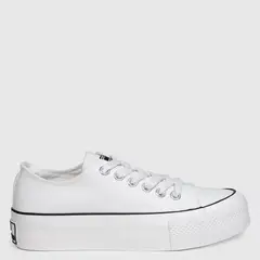 AMERICANINO - Zapatilla Urbanas Mujer con Plataforma Blancas