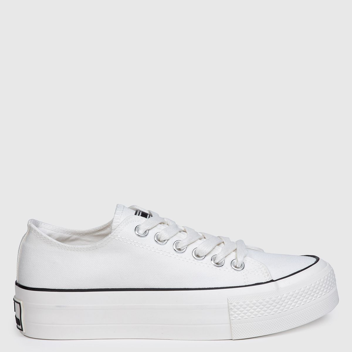 AMERICANINO - Zapatilla Urbanas Mujer con Plataforma Blancas Americanino