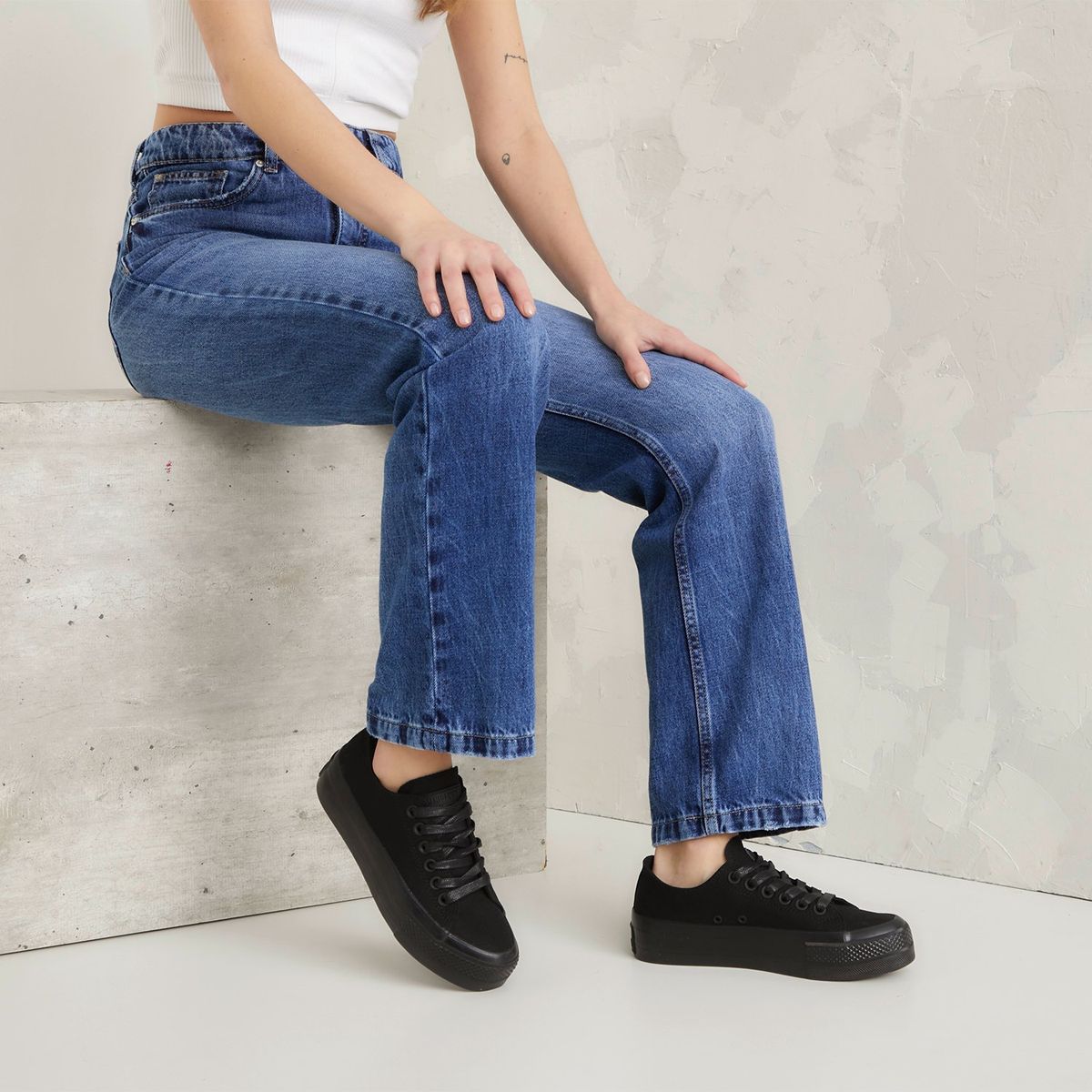 AMERICANINO - Zapatilla Urbanas Americanino Mujer Negras