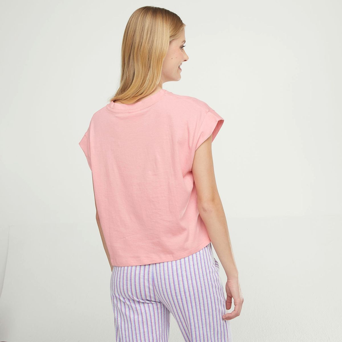 SYBILLA - Camiseta Manga Corta Algodón Mujer Sybilla