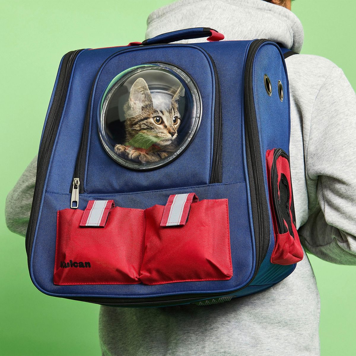 KULCAN - Mochila Transporte Gatos 38X26X40 Cm Kulcan