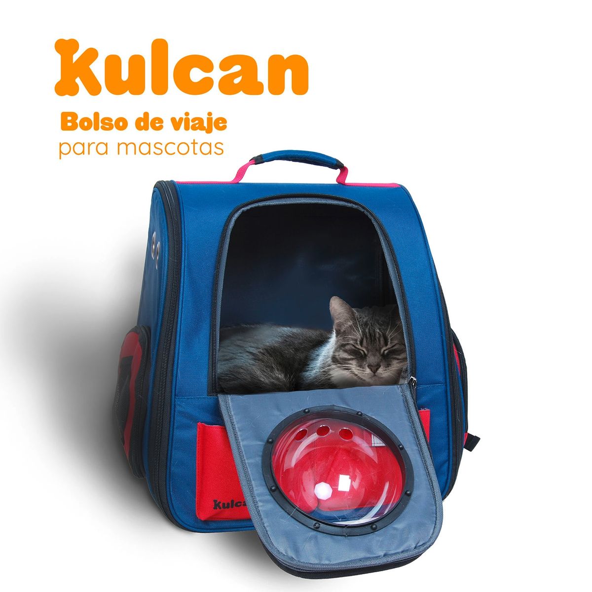 KULCAN - Mochila Transporte Gatos 38X26X40 Cm Kulcan