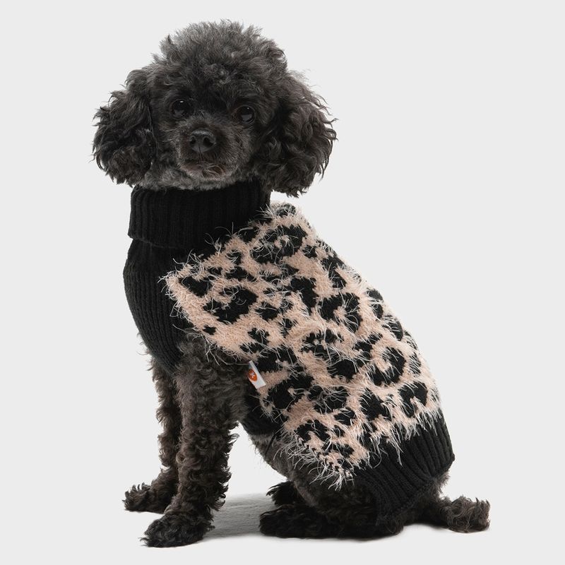 KULCAN - Sweater Perro Pequeño Animal Print Talla S 25 Cm Kulcan