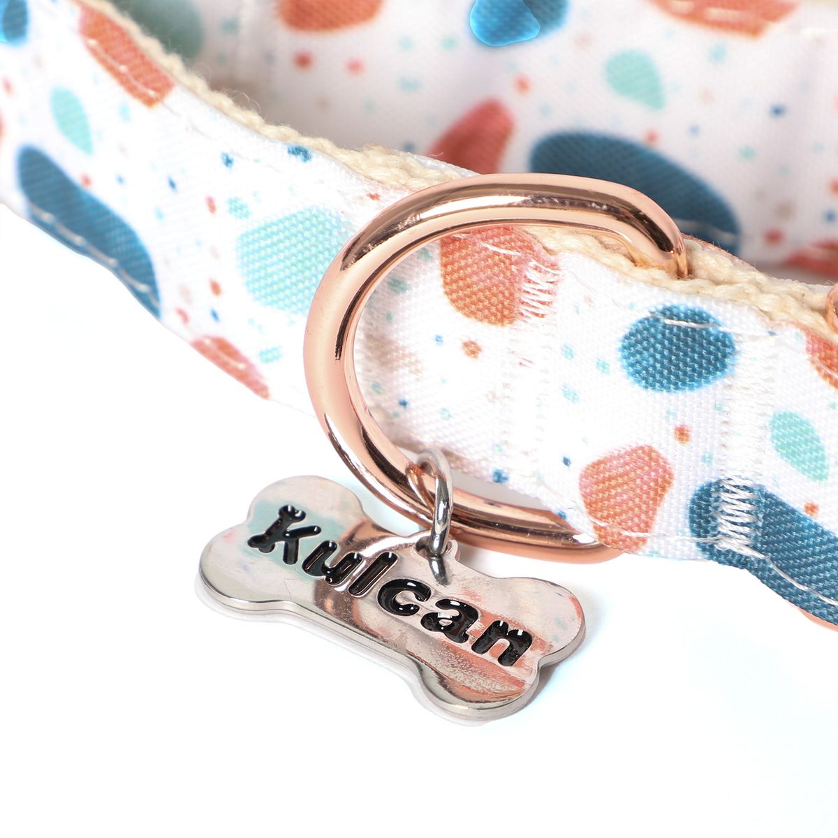 KULCAN - Collar Perro Pequeño Manchas 26-43 Cm Kulcan