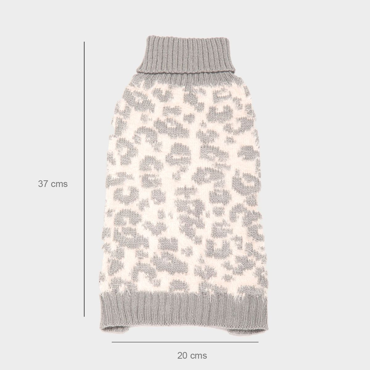 KULCAN - Sweater Perro Pequeño Animal Print Talla M 35 Cm Kulcan