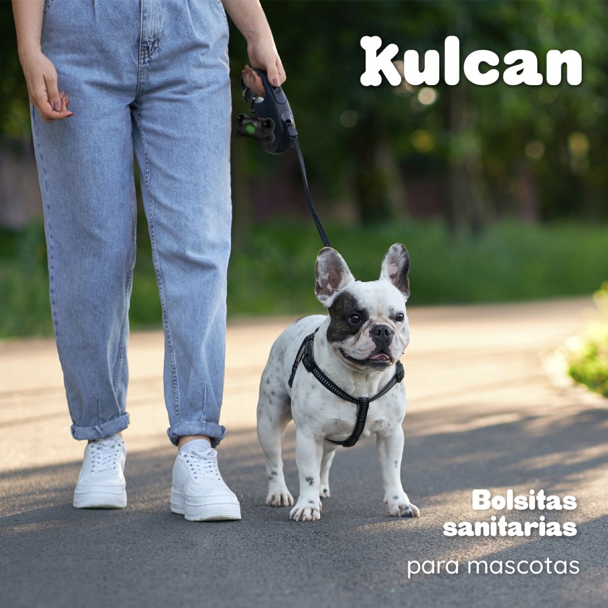 KULCAN - Dispensador Con 140 Bolsas Para Paseos De Perros Kulcan